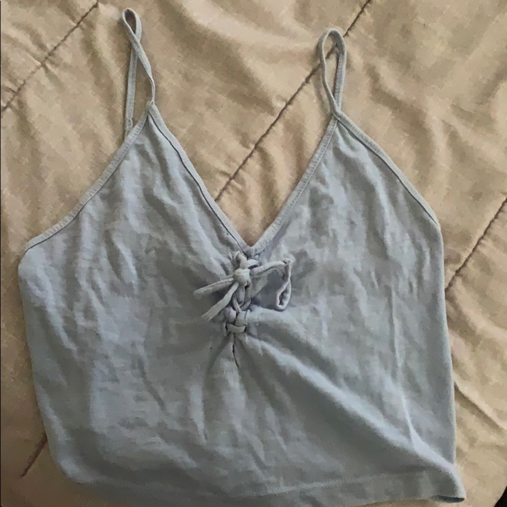 Tie tank top